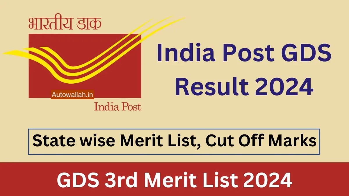 India Post GDS Merit List, Third Merit List Released, Download PDF