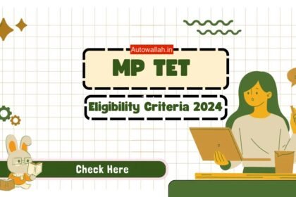 MP TET 2024 notification released, application