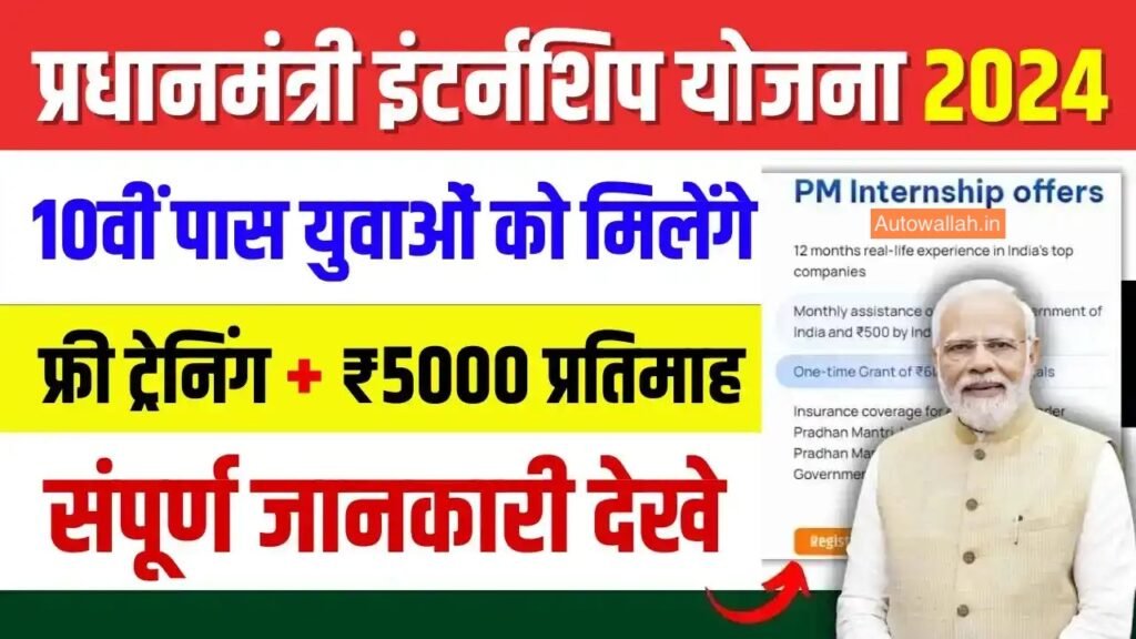 PM Internship Scheme 2024 : Apply now for internship